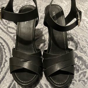 Black Heeled Clog